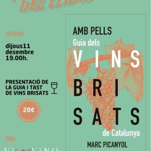 Cata de Vinos Brisados (Orange wines)